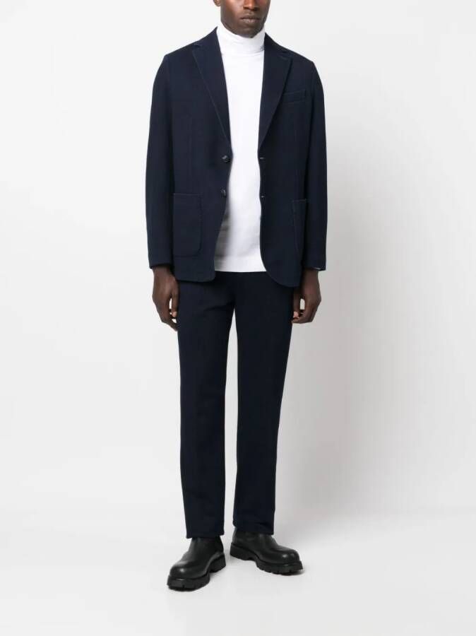 Circolo 1901 Blazer met enkele rij knopen Blauw