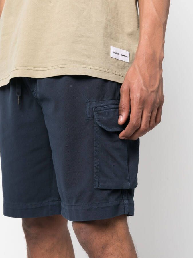 Circolo 1901 Shorts met cargo zak Blauw