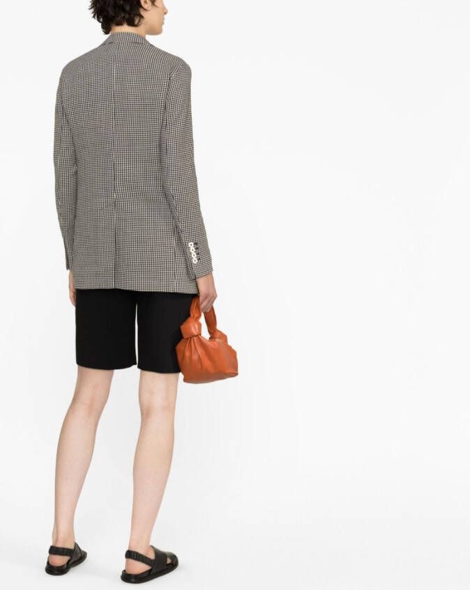 Circolo 1901 Geruite blazer Zwart