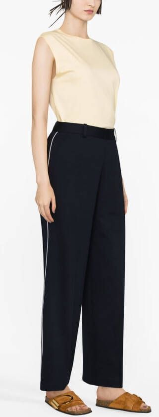 Circolo 1901 Broek met wijde pijpen Blauw