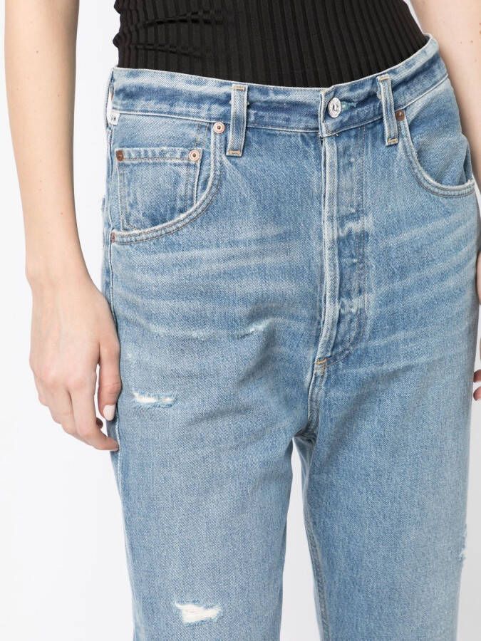 Citizens of Humanity Cropped jeans Blauw