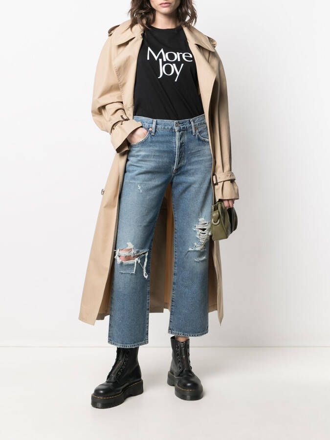 Citizens of Humanity Cropped jeans Blauw