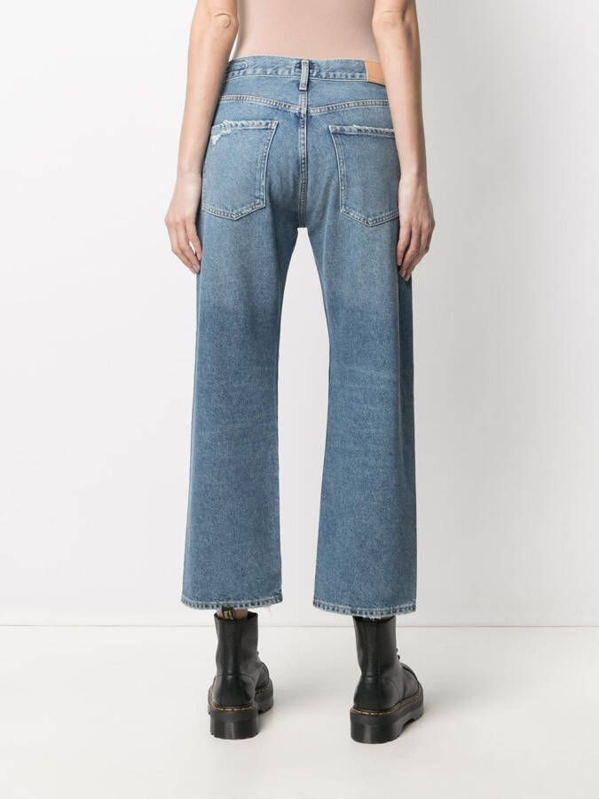 Citizens of Humanity Cropped jeans Blauw