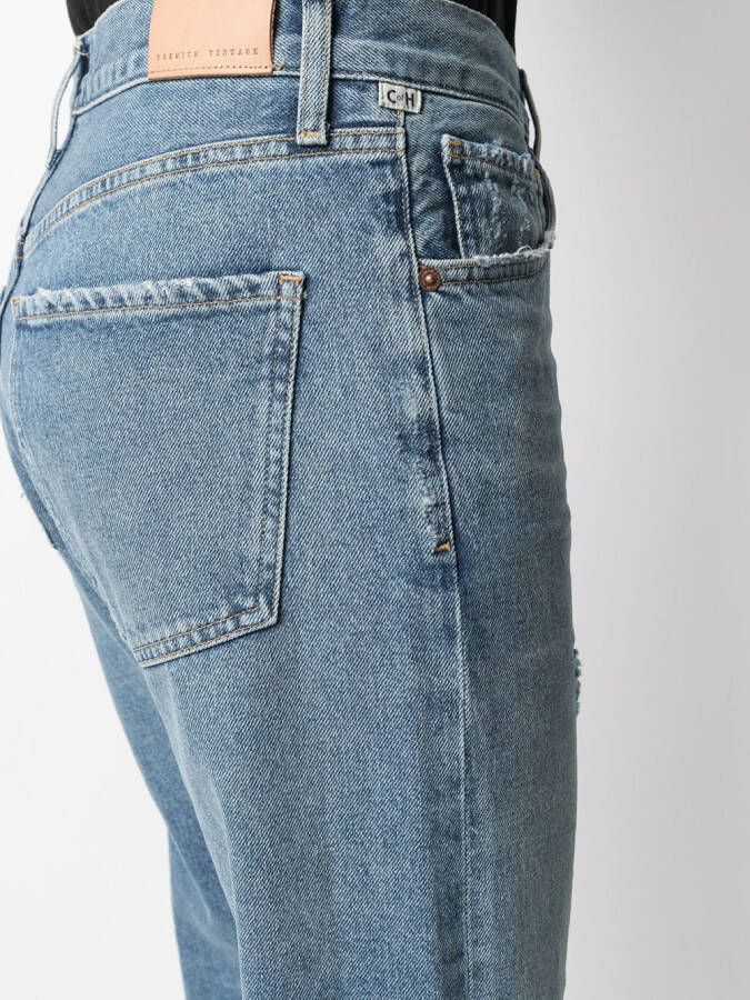 Citizens of Humanity Cropped jeans Blauw