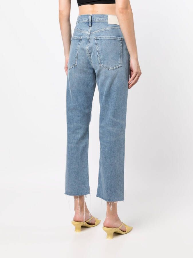 Citizens of Humanity Cropped jeans Blauw