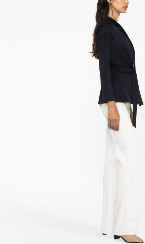Claudie Pierlot Blazer met ceintuur Blauw