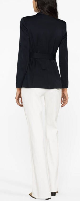 Claudie Pierlot Blazer met ceintuur Blauw