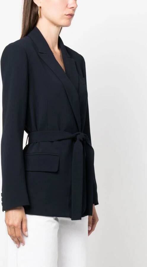 Claudie Pierlot Blazer met dubbele rij knopen Blauw