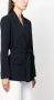 Claudie Pierlot Blazer met dubbele rij knopen Blauw - Thumbnail 3