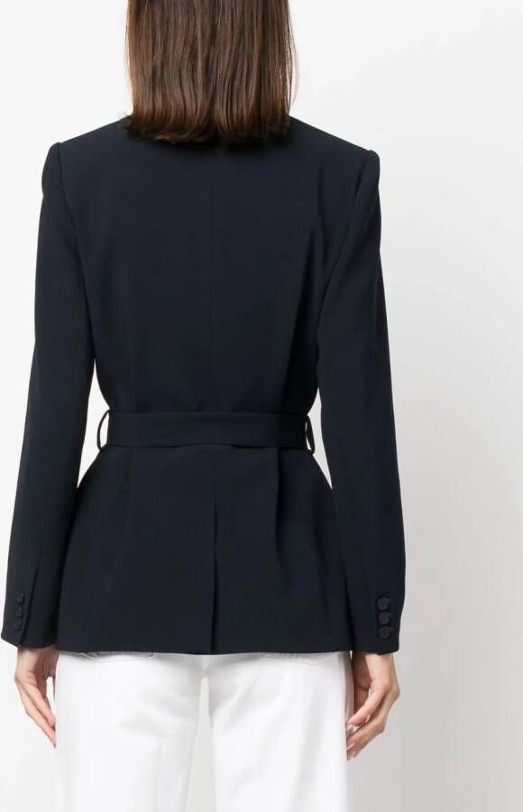 Claudie Pierlot Blazer met dubbele rij knopen Blauw