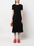 Claudie Pierlot Teli midi-jurk Zwart - Thumbnail 2