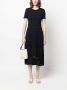 Claudie Pierlot Jurk van twee materialen Blauw - Thumbnail 2
