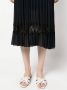 Claudie Pierlot Jurk van twee materialen Blauw - Thumbnail 5
