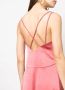 Claudie Pierlot Midi-jurk met gevlochten bandje Roze - Thumbnail 5
