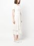 Claudie Pierlot Gedraaide midi-jurk Beige - Thumbnail 3