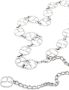 Claudie Pierlot Riem met monogram Zilver - Thumbnail 2