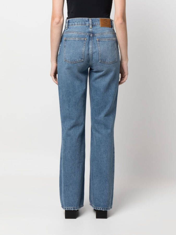 Claudie Pierlot Straight jeans Blauw
