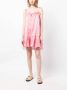Cloe Cassandro Daisy graphic-print minidress Roze - Thumbnail 2