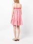 Cloe Cassandro Daisy graphic-print minidress Roze - Thumbnail 4