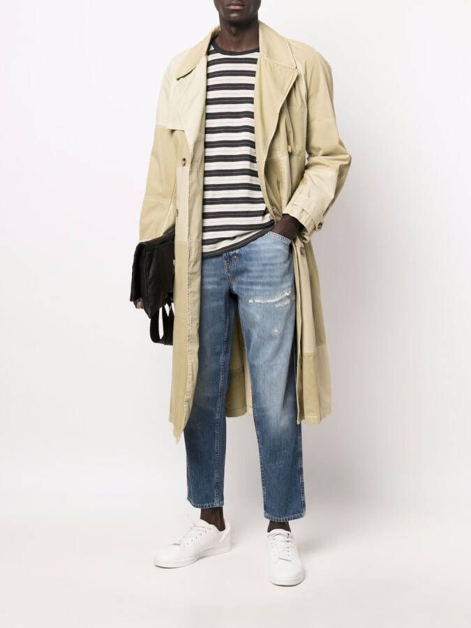 Closed Gerafelde jeans Blauw