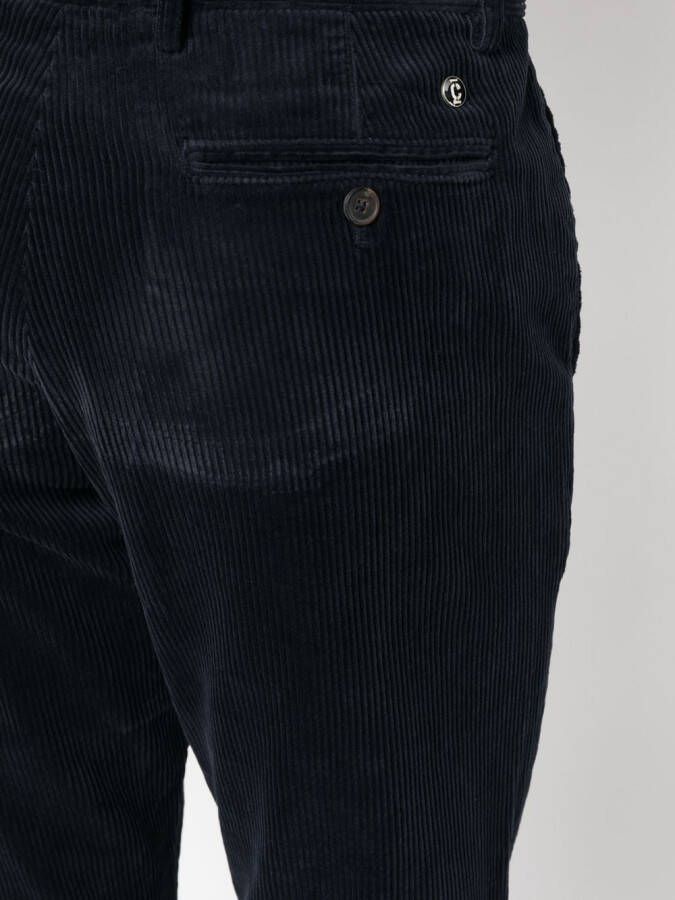 Closed Jeans met toelopende pijpen Blauw