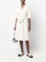 Closed Jurk met gestrikte taille Wit - Thumbnail 2