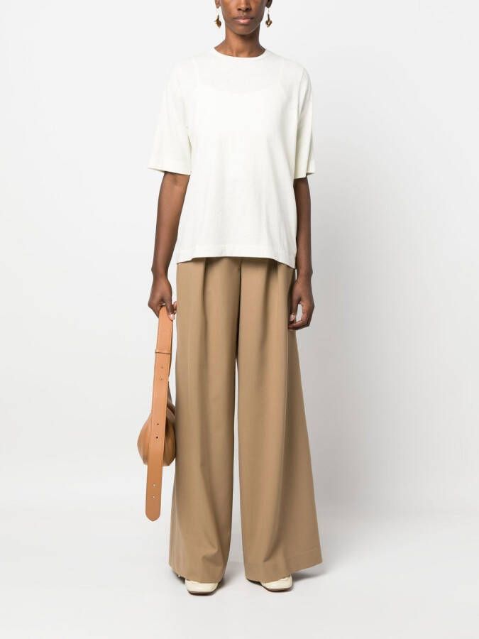 Closed Katoenen T-shirt Geel
