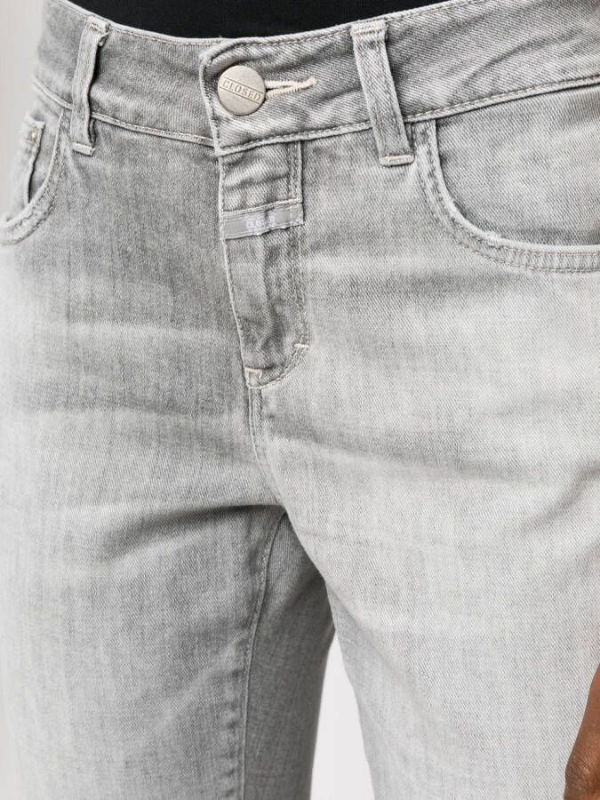 Closed Slim-fit jeans Grijs