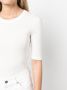 Closed T-shirt met ronde hals Wit - Thumbnail 5