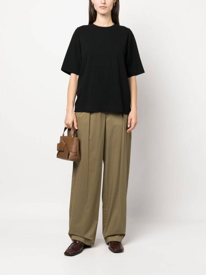 Closed Blouse met wijde mouwen Zwart