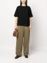 Closed Blouse met wijde mouwen Zwart - Thumbnail 2