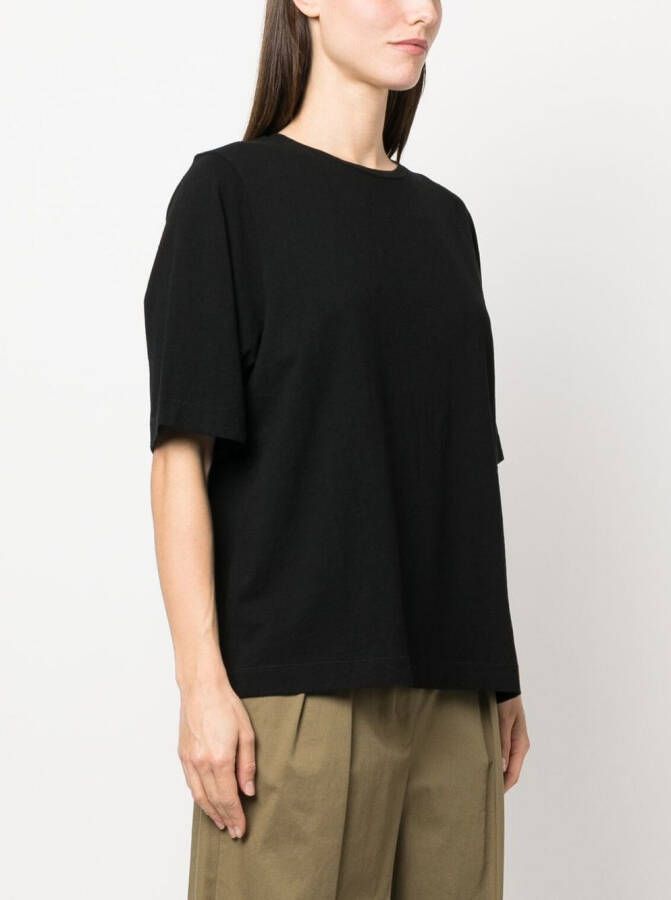 Closed Blouse met wijde mouwen Zwart