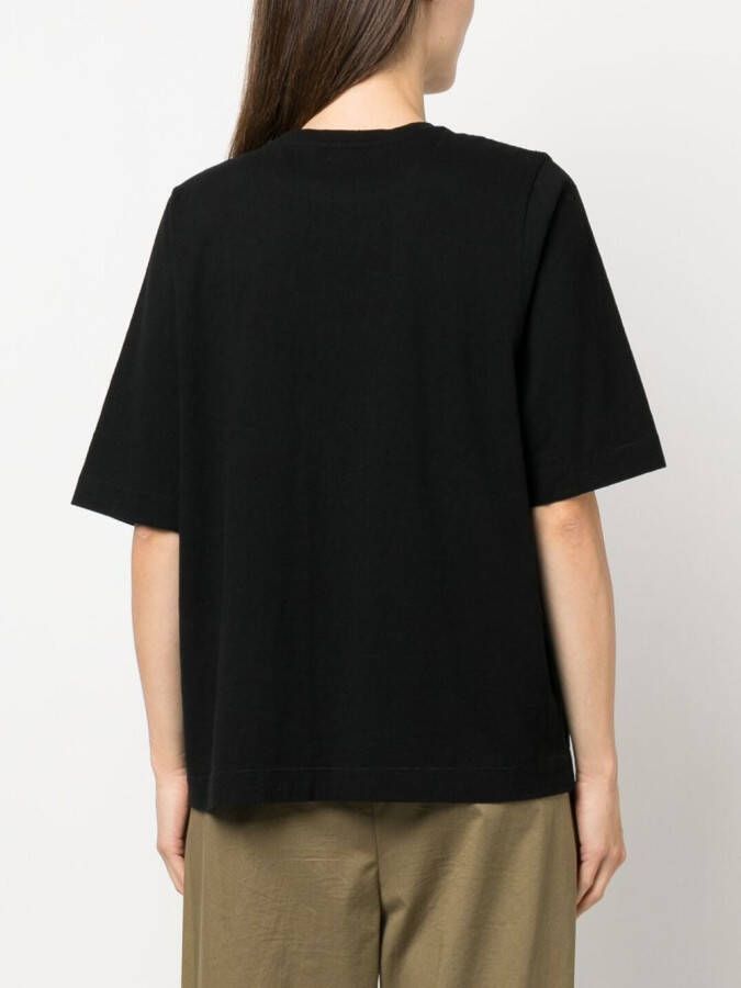 Closed Blouse met wijde mouwen Zwart