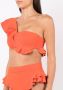 Clube Bossa Asymmetrische bikinitop Oranje - Thumbnail 3