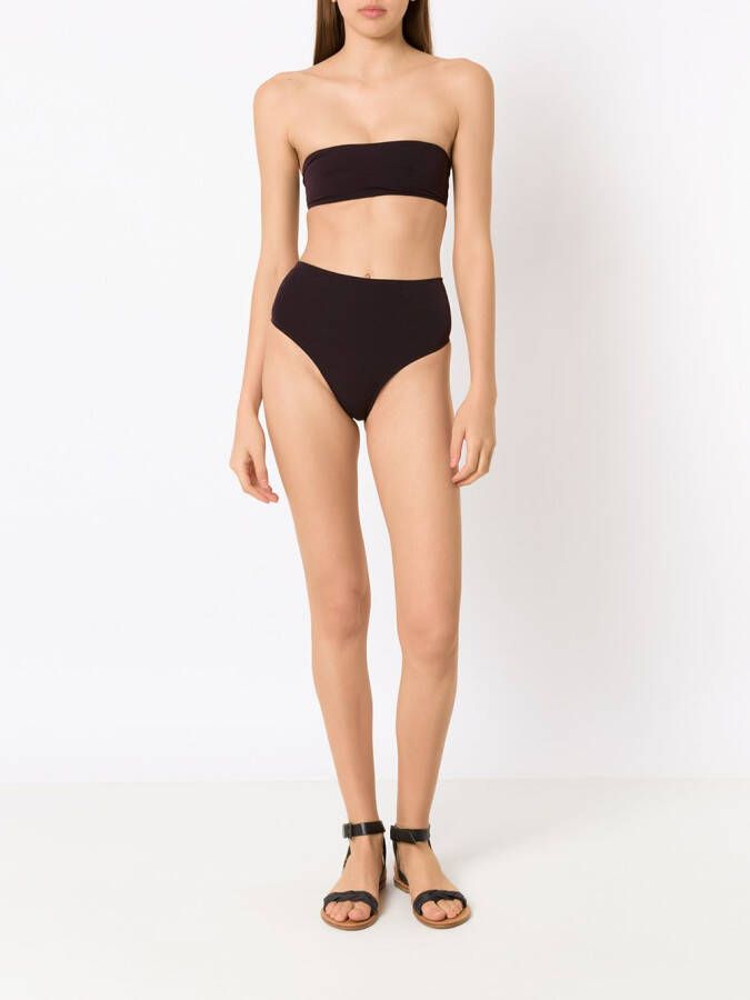 Clube Bossa Bandeau top Zwart