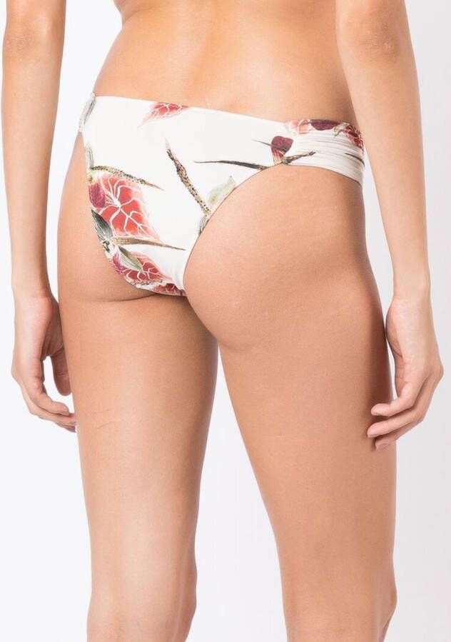 Clube Bossa Bikinislip met bloemenprint Beige