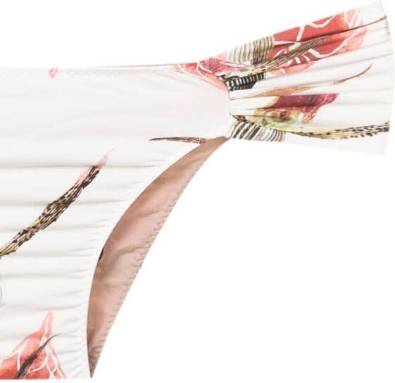 Clube Bossa Bikinislip met bloemenprint Beige