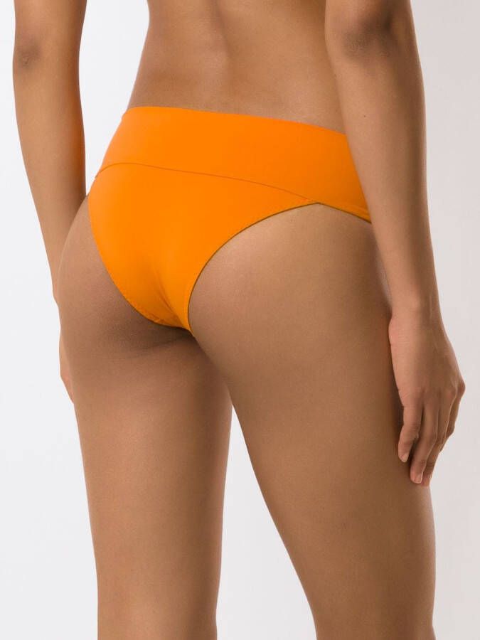 Clube Bossa Bikinislip met gedrapeerde taille Oranje