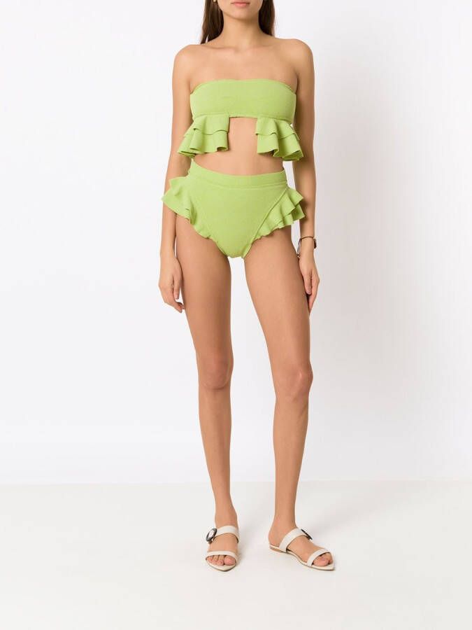 Clube Bossa High waist bikinislip Groen