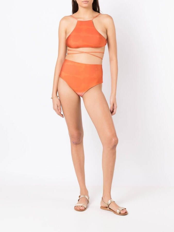 Clube Bossa High waist bikinislip Oranje