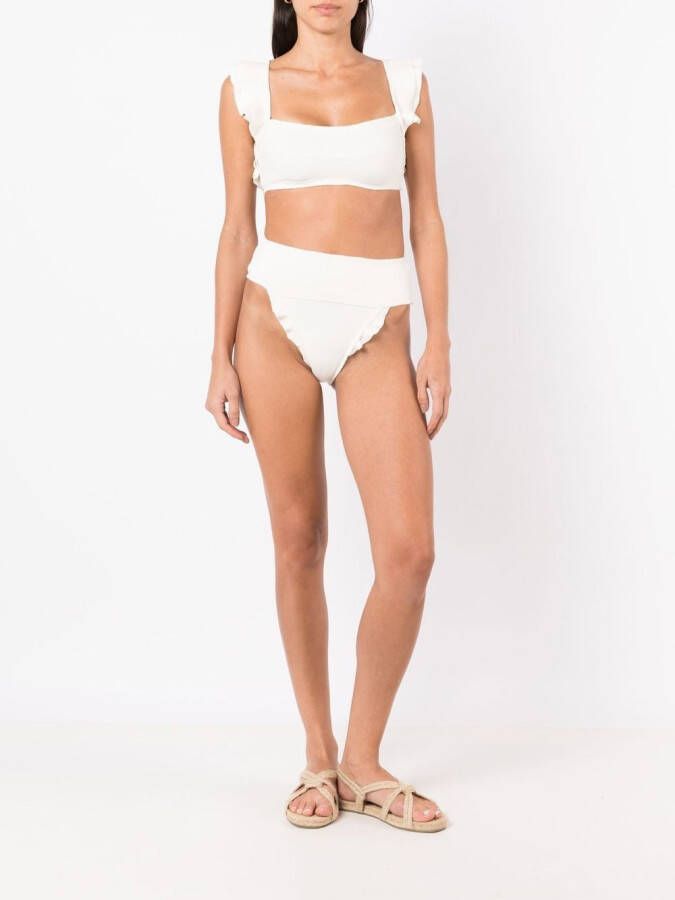Clube Bossa High waist bikinislip Wit