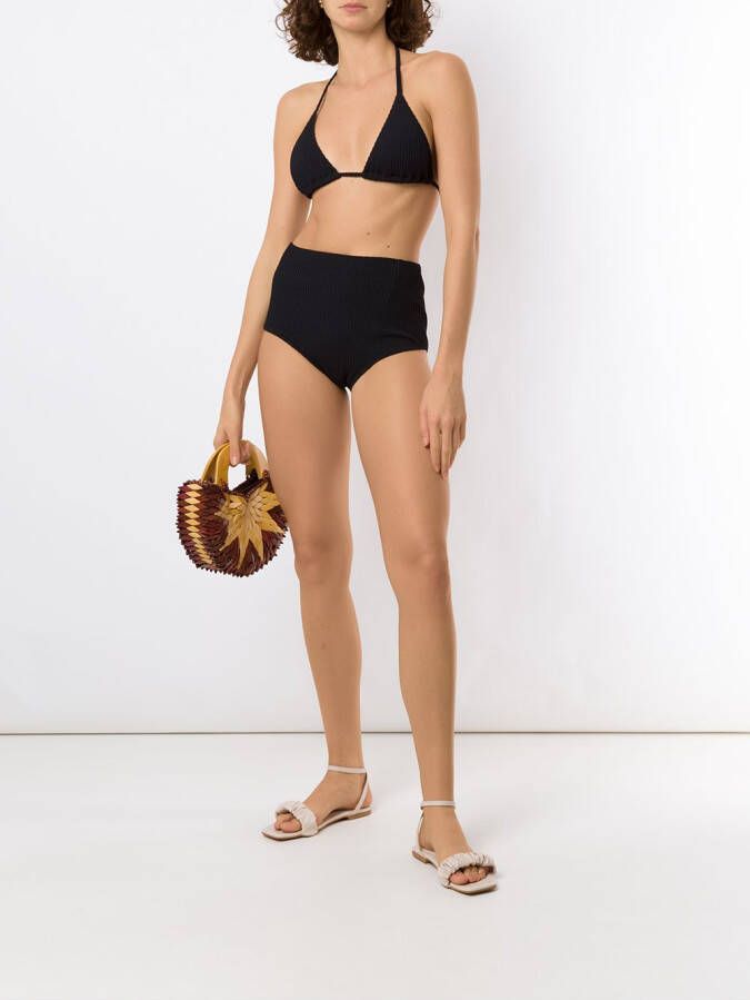 Clube Bossa High waist bikinislip Zwart