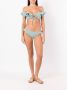 Clube Bossa Off-shoulder bikinitop Blauw - Thumbnail 2