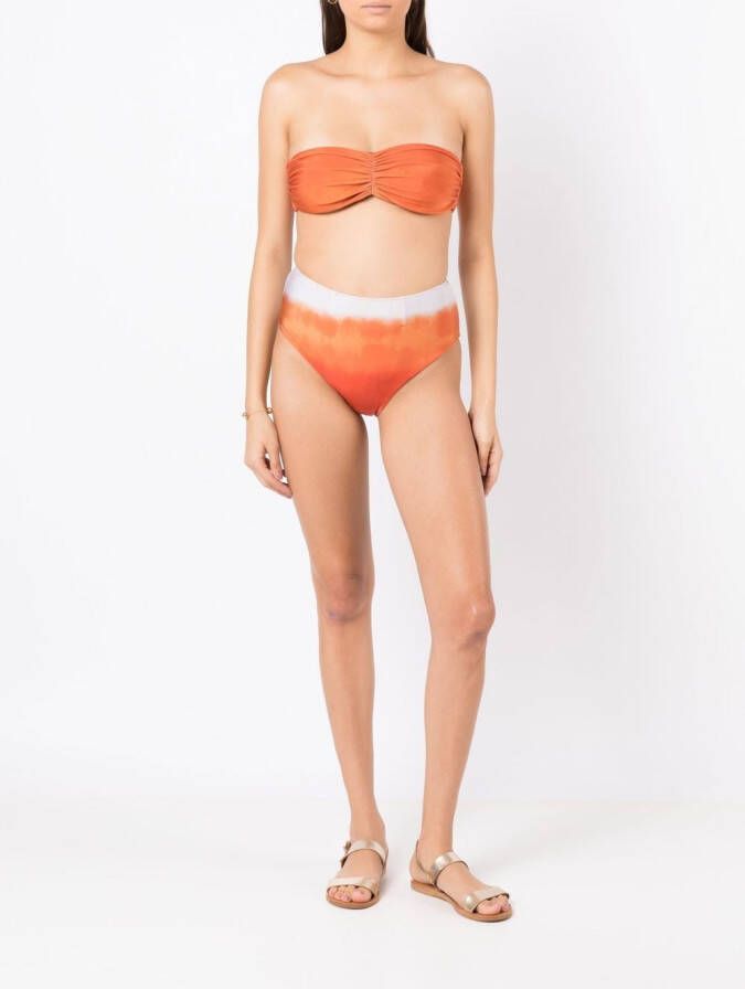 Clube Bossa Strapless bikinitop Oranje
