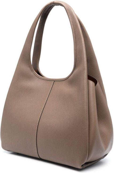 Coach Lana leren shopper Bruin