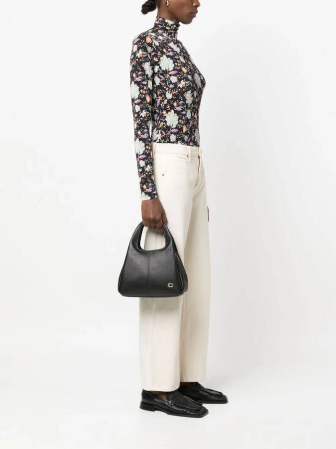 Coach Leren shopper Zwart