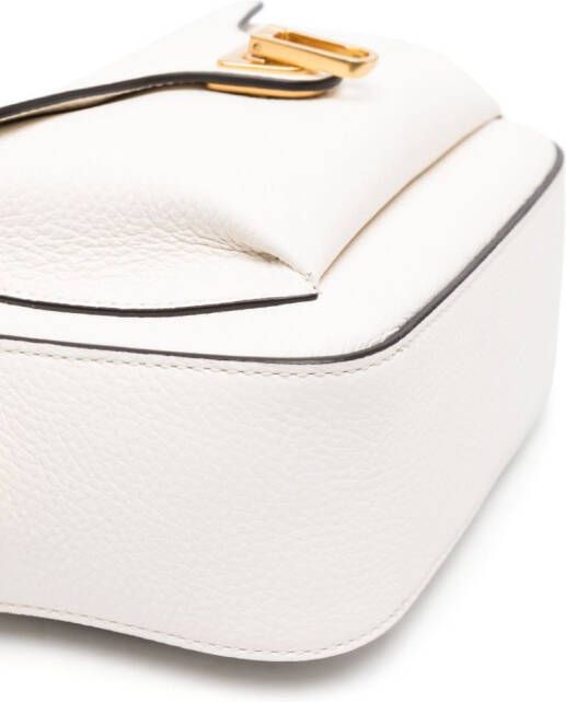 Coccinelle Beat leren crossbodytas Wit