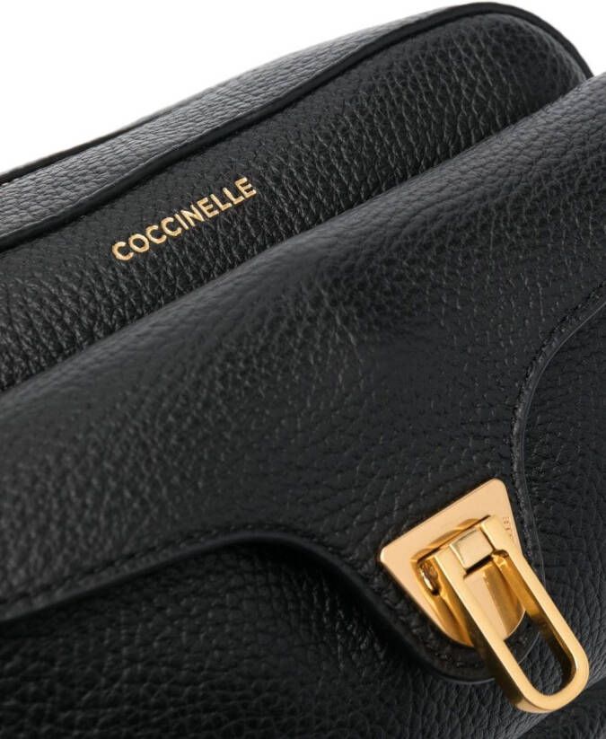 Coccinelle Soft Beat kleine crossbodytas Zwart