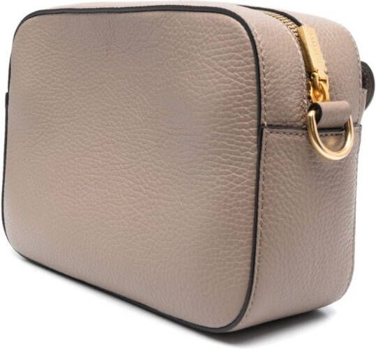Coccinelle Beat leren crossbodytas Beige