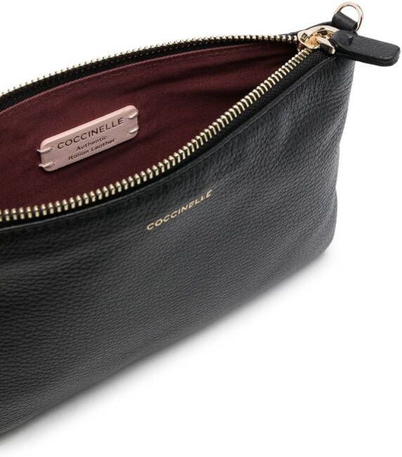 Coccinelle Crossbodytas met reliëf Zwart